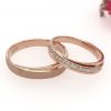 .19 CTW Diamond Wedding Ring 18k Rose Gold WR203 (IMS)