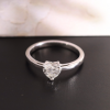 .71 Carat Heart Shaped Diamond 14k White Gold Engagement Ring ER256