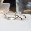.044 CTW Diamond Wedding Ring 18k Twotone Gold WR234 (IMS)