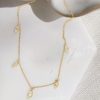 .20 CTW Diamond Necklace 18k Yellow Gold N86Y