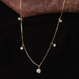 .36 CTW Diamond Necklace 18k Yellow Gold N90Y