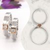 .21 CTW Diamond Wedding Ring 18k Twotone Gold WR206 (IMS)
