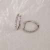 .40 CTW Diamond Clip Earrings 18k White Gold E369W “SP”