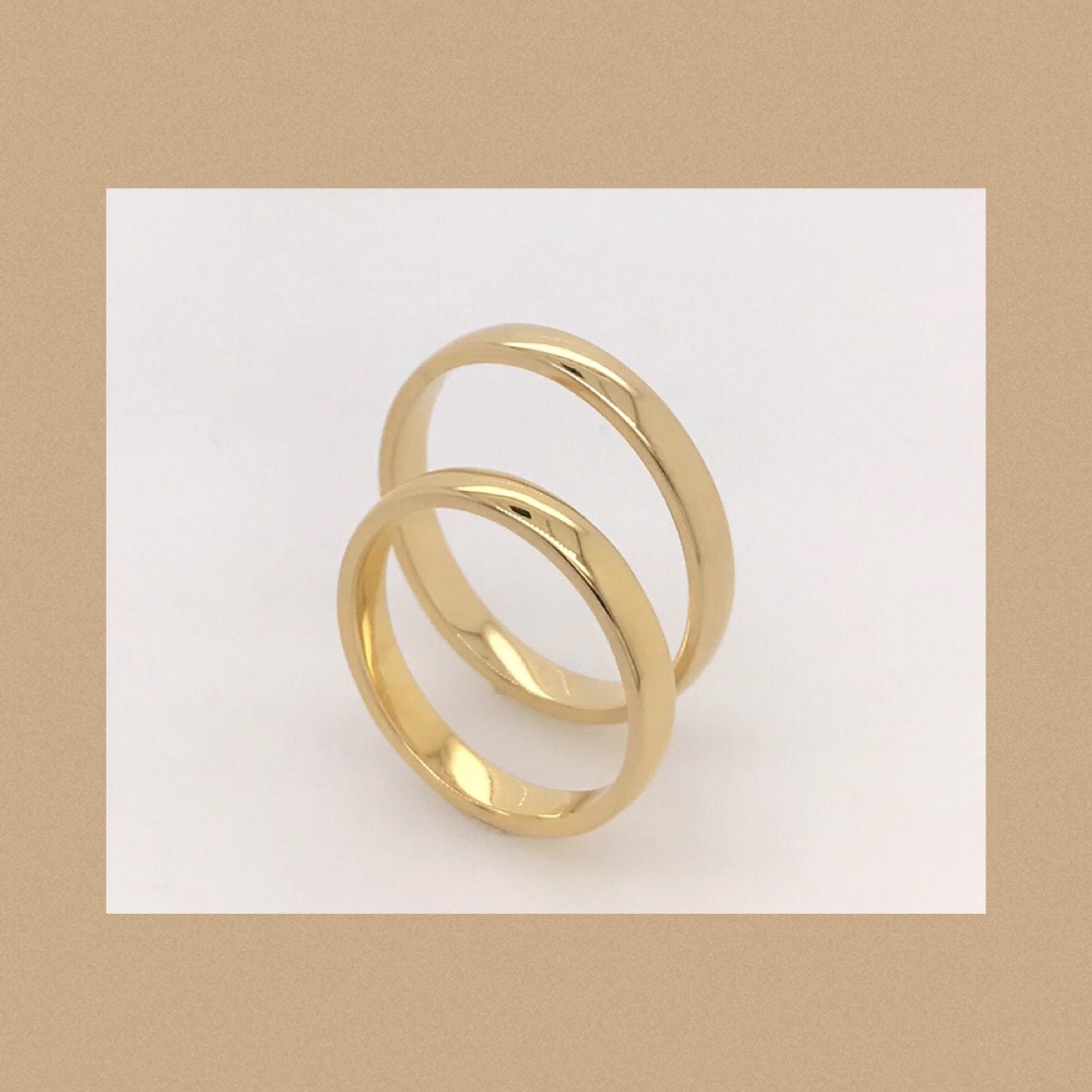 Wedding Rings 14k Yellow Gold WR104