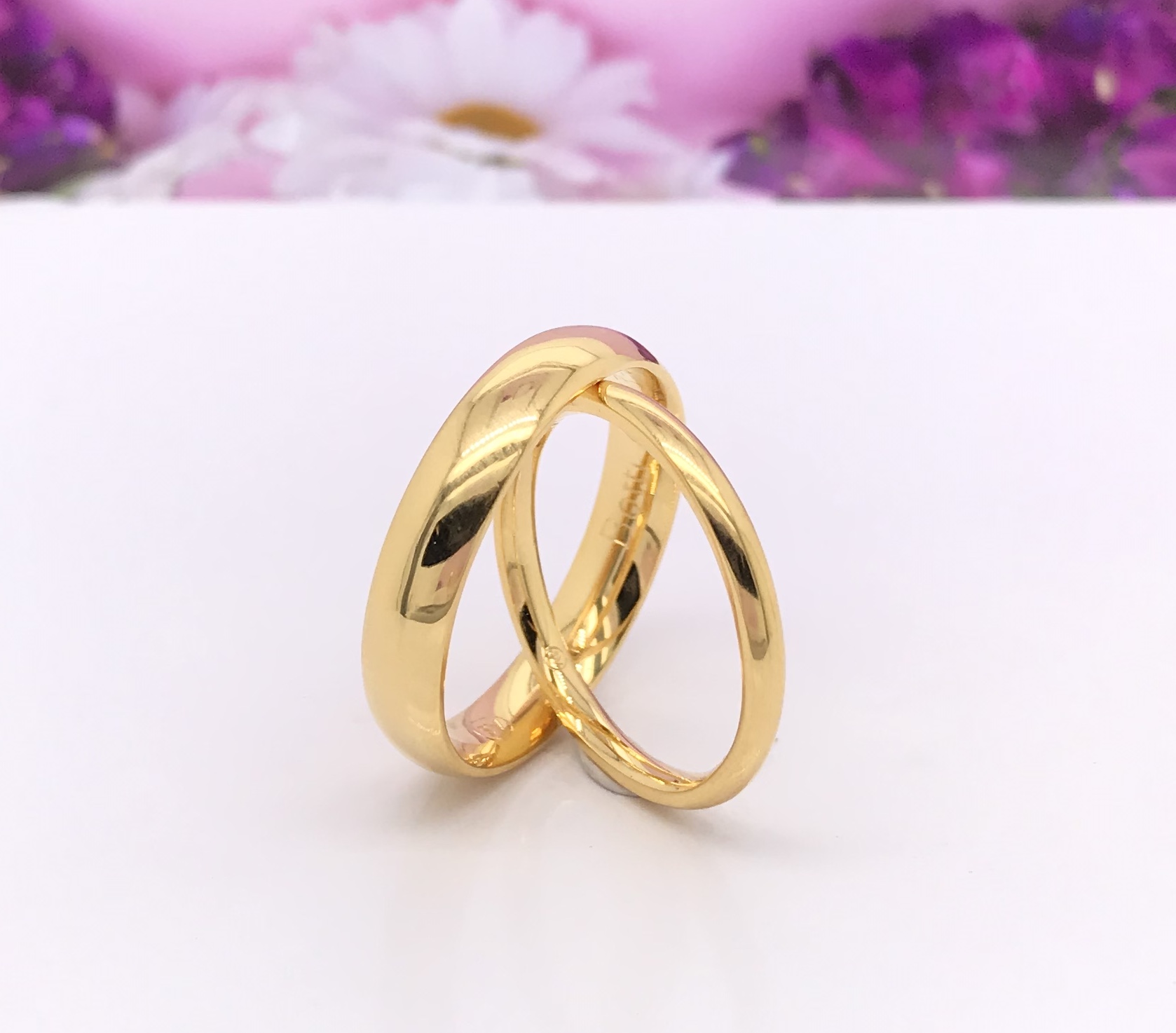 Wedding Rings 18k Yellow Gold WR201
