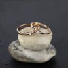 .065 CTW Diamond Wedding Ring 18k Rose Gold WR251