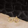 .06 CTW Diamond Earrings 18k Yellow Gold E773Y
