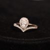 .65 CTW Diamond Engagement Ring 18k Rose Gold ER668-RG