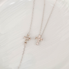 .20 CTW Diamond Necklace & Bracelet Set 18k White Gold JS158-WG
