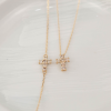 .20 CTW Diamond Necklace & Bracelet Set 18k Yellow Gold JS158-YG