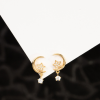 .118 CTW Diamond Earrings 18k Yellow Gold E772Y