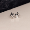 .033 CTW Diamond Earrings 18k White Gold JS49E-WG