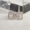 .41 CTW Diamond Earrings 14k White Gold JS94E