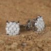 .43 CTW Diamond Earrings 14k White Gold JS152E-WG