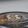 .10 CTW Diamond Ring 18k Rose Gold R96R
