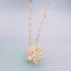 .20 CTW Diamond Rositas Necklace 18k Yellow Gold N147