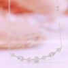 .49 CTW Diamond Necklace 18k White Gold N148