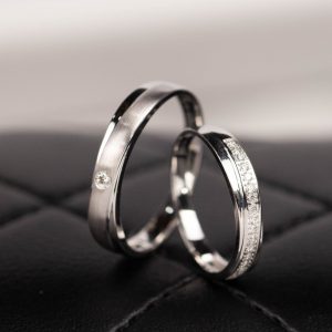 .168 CTW Diamond Wedding Ring 18k White Gold WR291