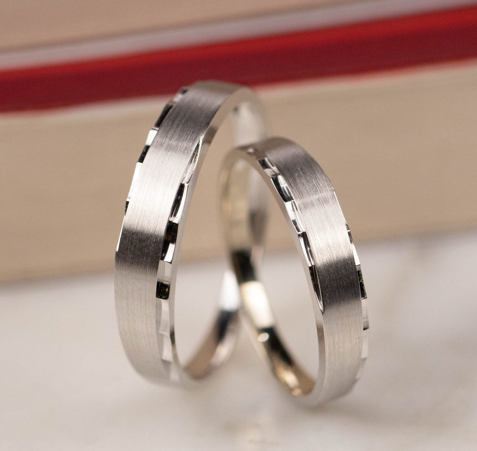 Wedding Rings 18k White Gold WR295 (IMS)