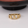 .043 CTW Diamond Ring 18k Yellow Gold R227