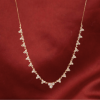 1.83 CTW Diamond Necklace 18k Rose Gold N201