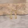 .15 CTW Diamond Clip Earrings 18K Yellow Gold E859Y