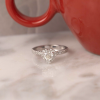 .32 Carat Diamond w/.24 CTW Engagement Ring 14k White Gold ER828