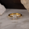 .80 Carat Diamond Engagement Ring 14K Yellow Gold ER787