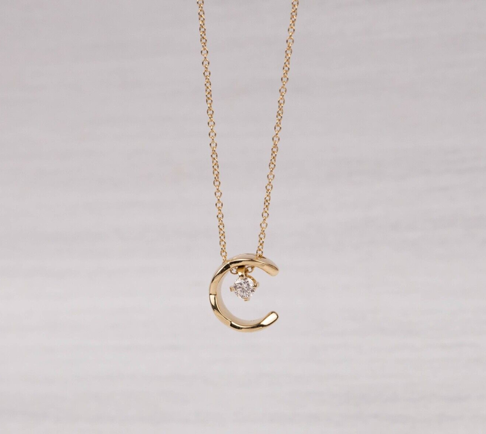 .161 Carat Diamond Necklace 14k Yellow Gold N220