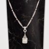 2.18 CTW Diamond Necklace 18k White Gold N235-1