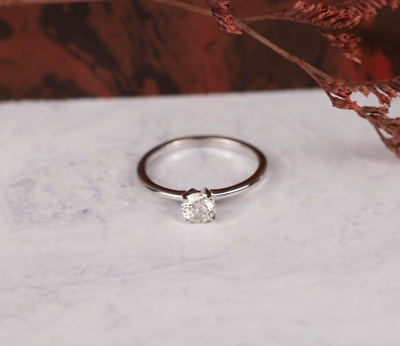 .46 Carat Diamond Engagement Ring 14K White Gold ER845