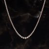 2.00 CTW Diamond Tennis Necklace 14k White Gold N239