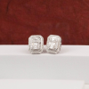 1.05 CTW Diamond Earrings 14k White Gold JS179E