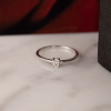 .10 Carat Diamond Engagement Ring 14k White Gold ER865