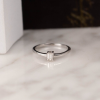 .12 Carat Diamond Engagement Ring 14k White Gold ER857