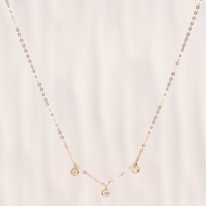 .13 CTW Diamond Necklace 18k Rose Gold N262R