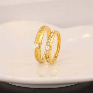 .25 CTW Diamond Wedding Ring 18k Yellow Gold WR303-YG