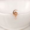 .05 CTW Diamond Earrings 18k Rose Gold E905 (LEFT)