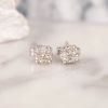 .28 CTW Diamond Earrings 14K White Gold E903-4