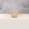 .25 CTW Diamond Ring 14K Twotone Gold JS188R-YG
