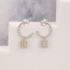 .213 CTW Diamond Earrings 14k White Gold JS188E-WG