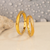 .096 CTW Diamond Wedding Ring 18k Yellow Gold WR254-YG