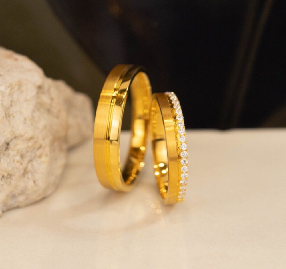.185 CTW Diamond Wedding Ring 18k Yellow Gold WR299-YG