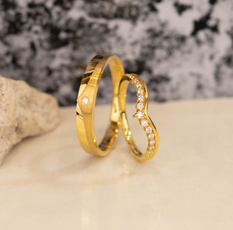 .12 CTW Diamond Wedding Ring 18k Yellow Gold WR337-YG