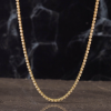 5.00 CTW Diamond Tennis Necklace 18k Yellow Gold N267Y