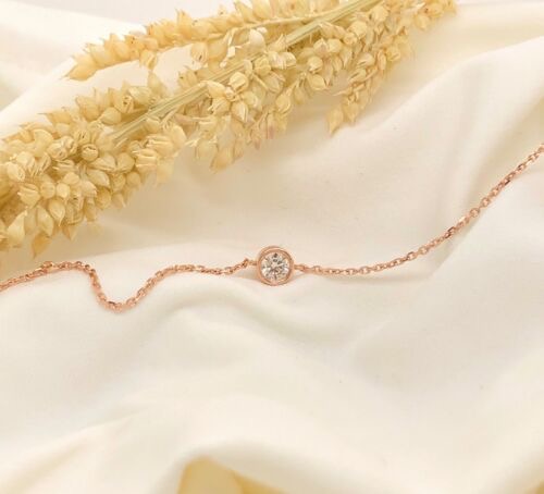 .15 Carat Diamond Bracelet 18k Rose Gold B42 sep