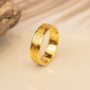 .01 Carat Diamond Men’s Wedding Ring 14k Yellow Gold WR359