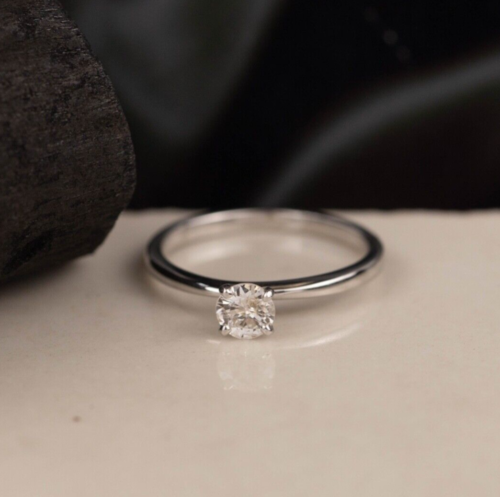 .27 Carat Diamond Engagement Ring 14k White Gold ER878