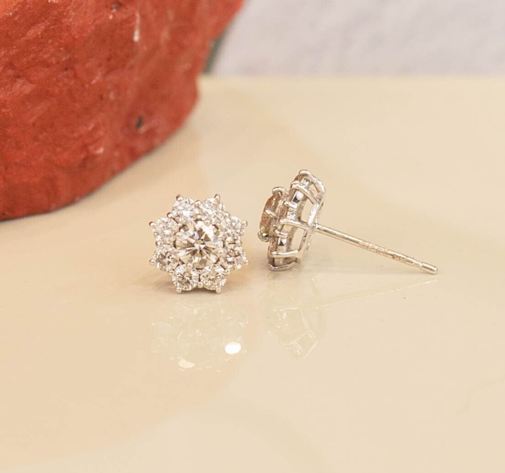 Diamond Rositas Earrings E933 | Sepvergara.com.