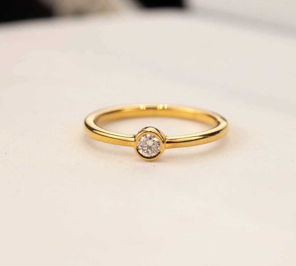 .15 Carat Diamond Engagement Ring 14k Yellow Gold ER957-1
